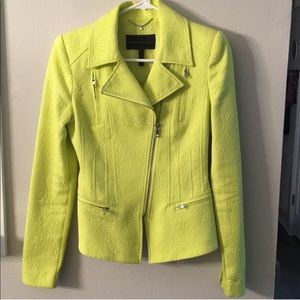 New BCBG Boe lime jacket blazer